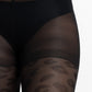 PANTY DE DISEÑO NEGRO DE MUJER
