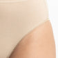 CALZÓN TIRO MEDIO DE ALGODÓN HI LEGGS BEIGE  MUJER