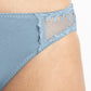BIKINI CON ENCAJE DE ALGODÓN HI LEGGS AZUL DE MUJER