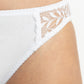 BIKINI CON ENCAJE DE ALGODÓN HI LEGGS BLANCO DE MUJER