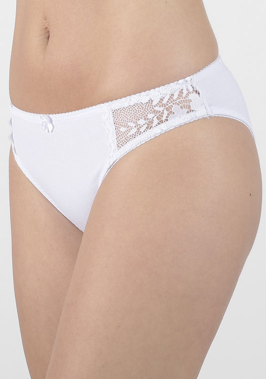 BIKINI CON ENCAJE ALGODÓN