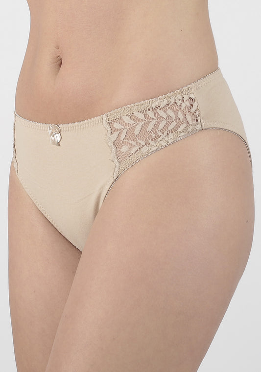 BIKINI CON ENCAJE ALGODÓN