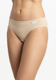 CALZÓN TIRO MEDIO DE ALGODÓN HI LEGGS BEIGE DE MUJER