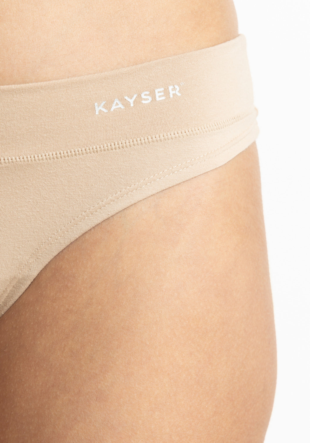 COLALESS DE ALGODÓN BEIGE MUJER