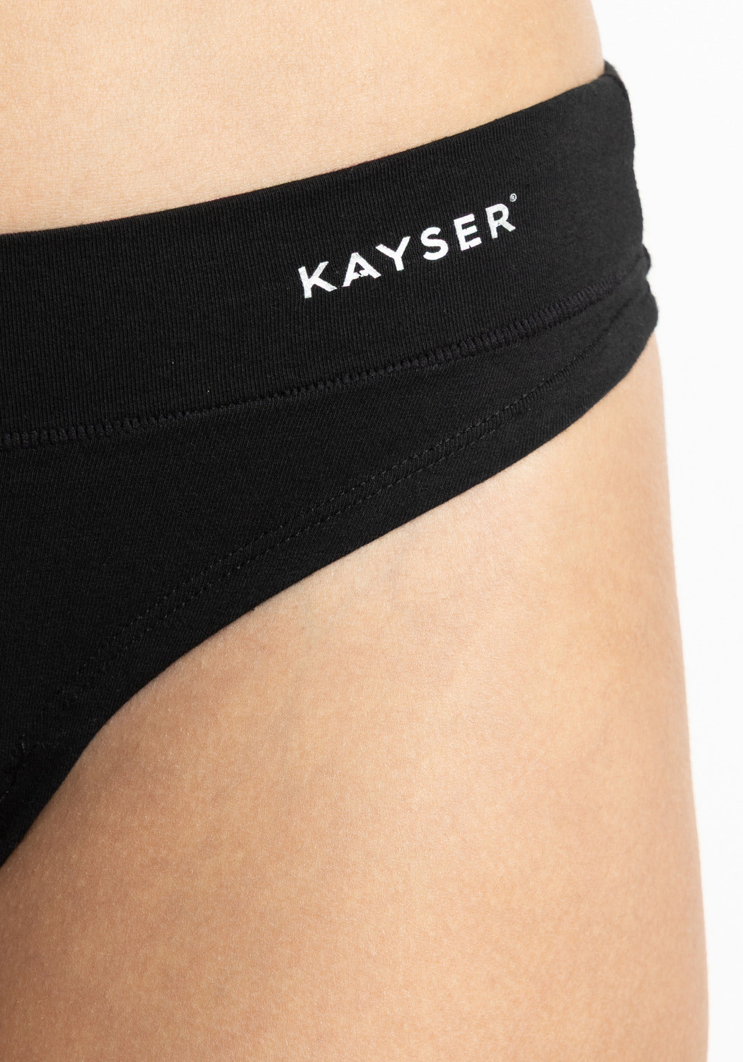 COLALESS KAYSER DE ALGODÓN NEGRO DE MUJER