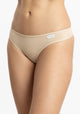 COLALESS DE ALGODÓN BEIGE DE MUJER
