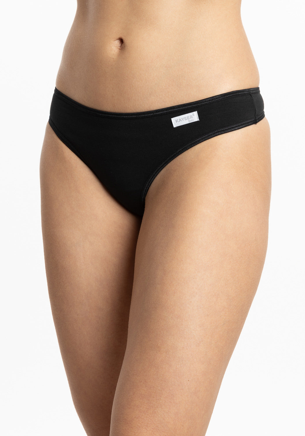 COLALESS DE ALGODÓN NEGRO DE MUJER
