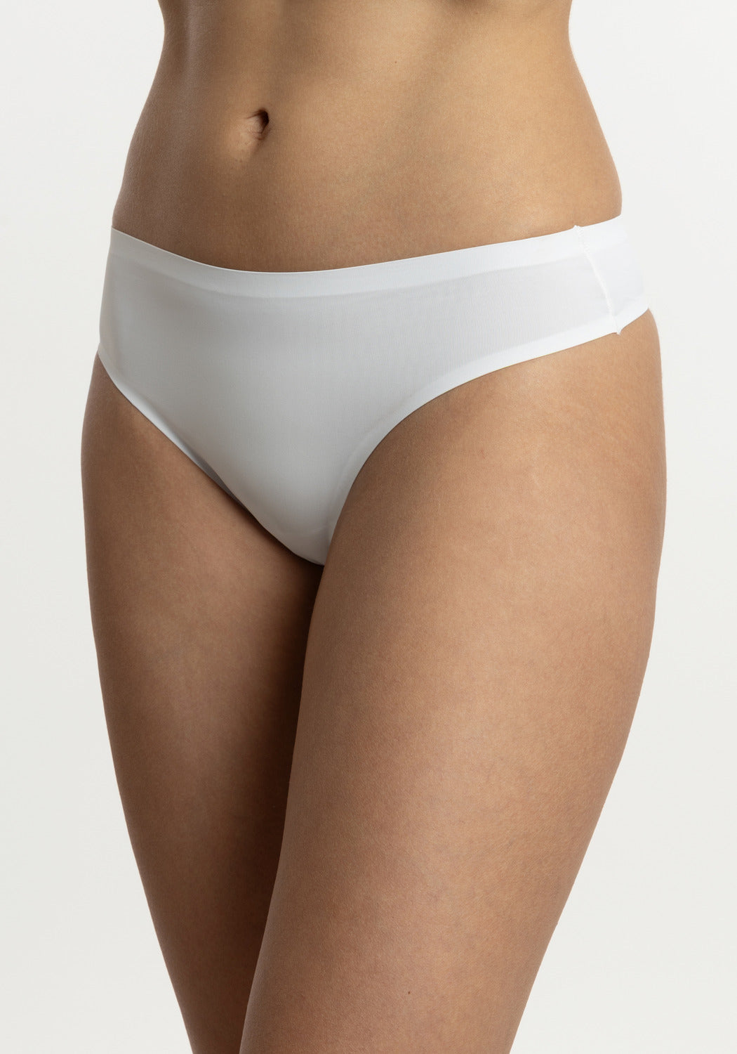 COLALESS DE MICROFIBRA SIN DEMARCACIÓN BLANCO DE MUJER