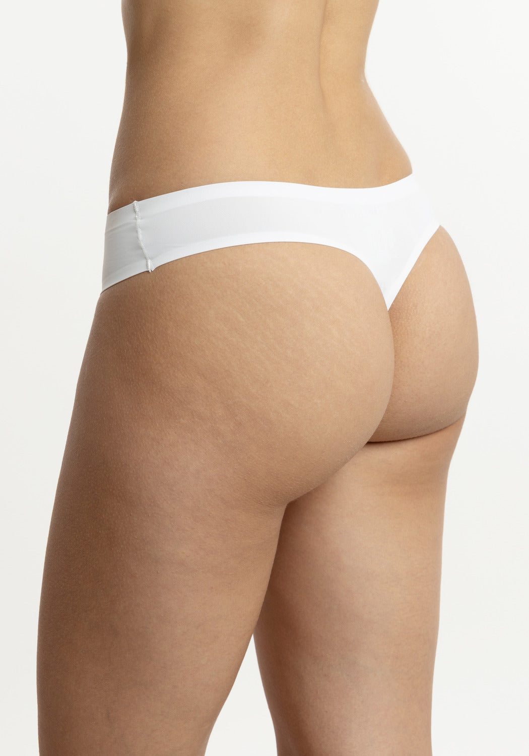 COLALESS DE MICROFIBRA SIN DEMARCACIÓN BLANCO DE MUJER