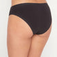 BIKINI DE ALGODÓN PARA INCONTINENCIA LEVE/MODERADA NEGRO DE MUJER