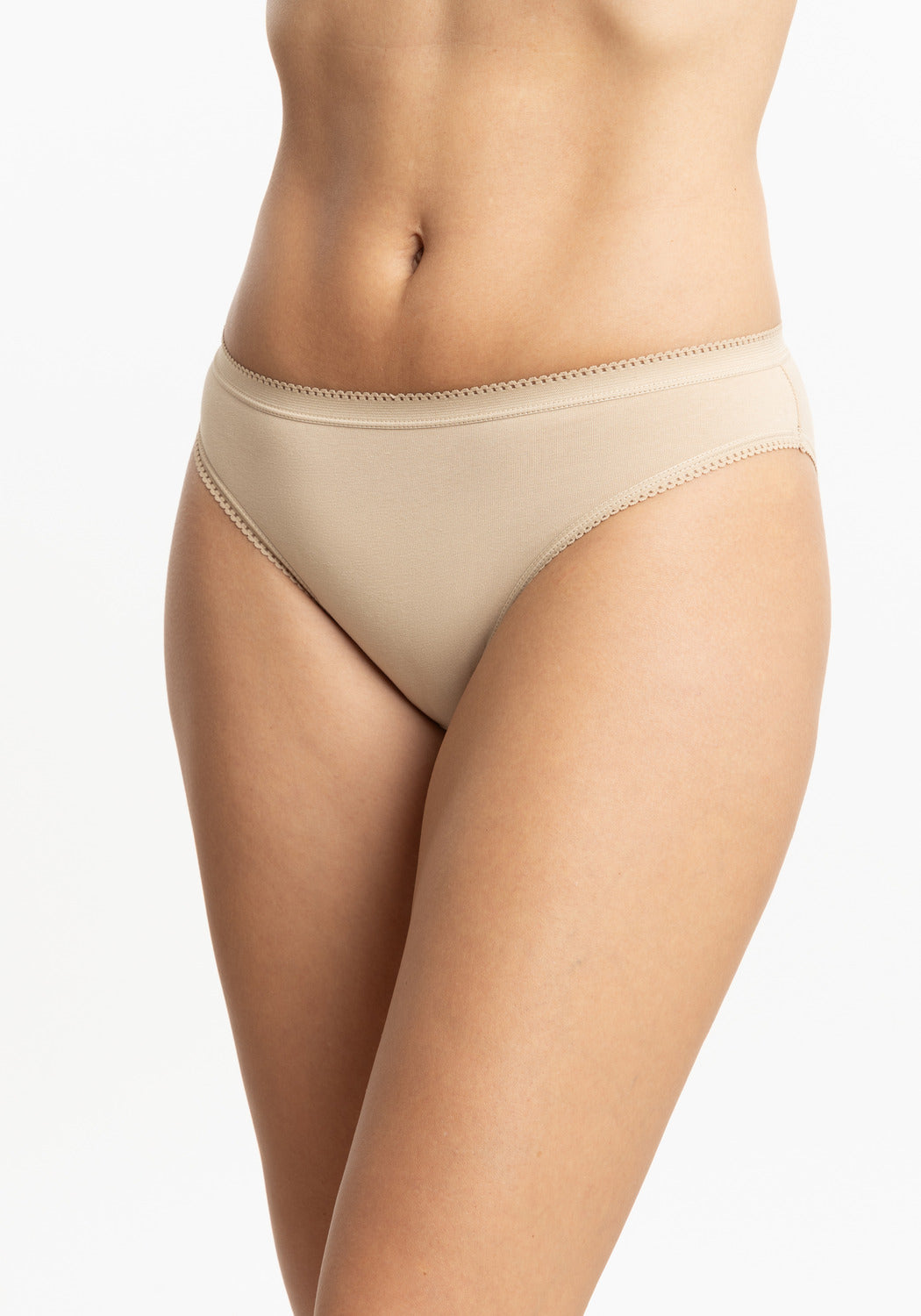 BIKINI KAYSER DE ALGODÓN BEIGE DE MUJER
