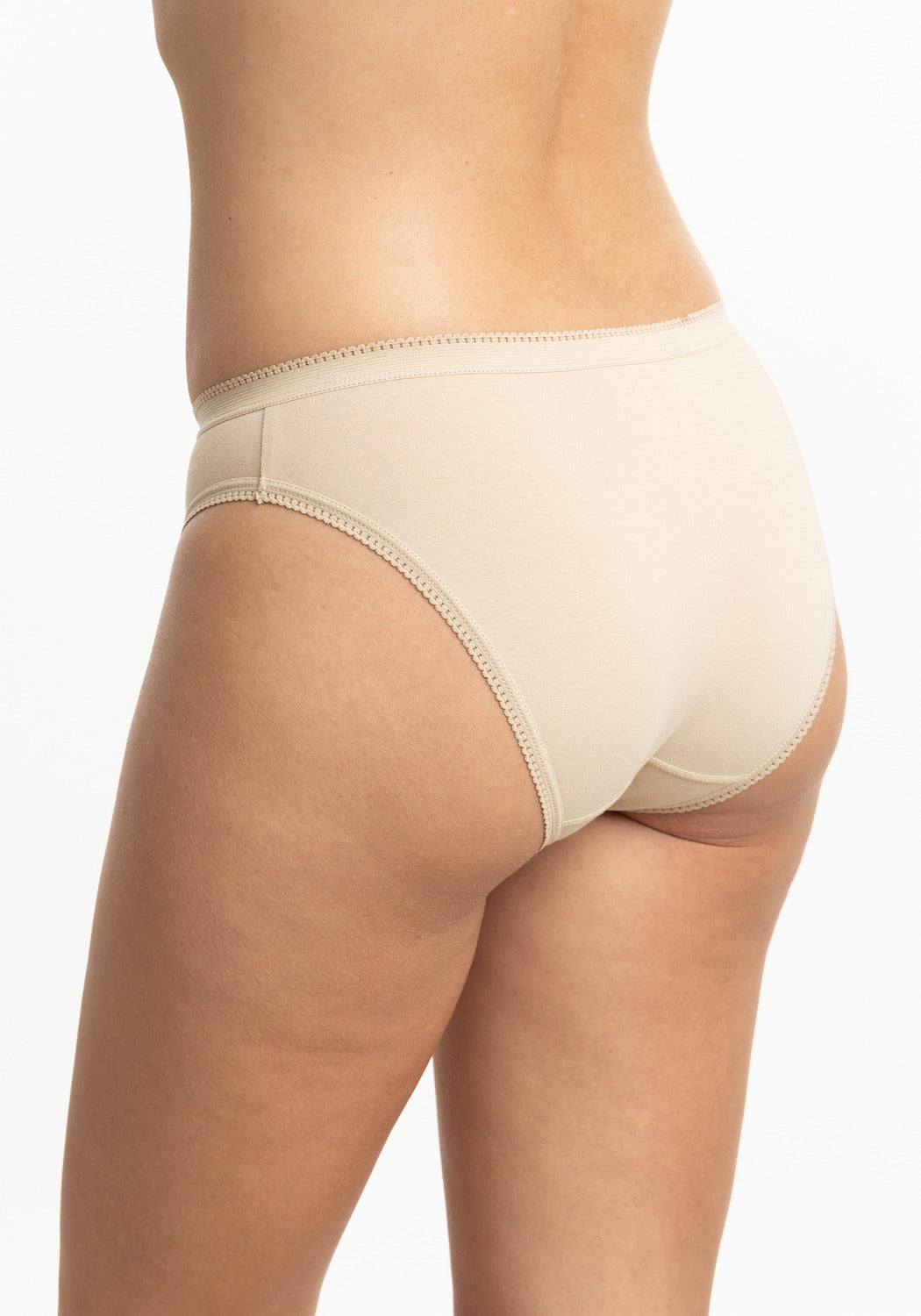 BIKINI KAYSER DE ALGODÓN BEIGE DE MUJER