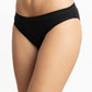 BIKINI DE ALGODÓN NEGRO DE MUJER
