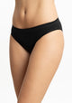 BIKINI DE ALGODÓN NEGRO DE MUJER