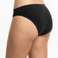 BIKINI DE ALGODÓN NEGRO DE MUJER