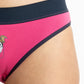 BIKINI DE ALGODÓN FUCSIA DE MUJER