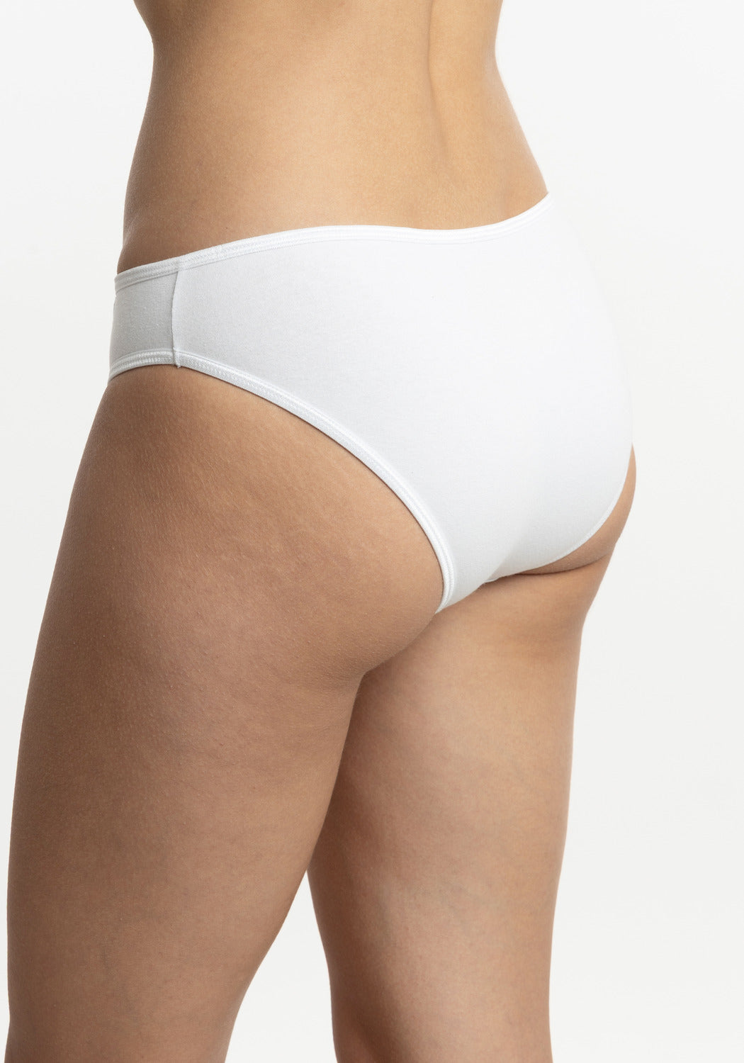 BIKINI DE ALGODÓN BLANCO DE MUJER