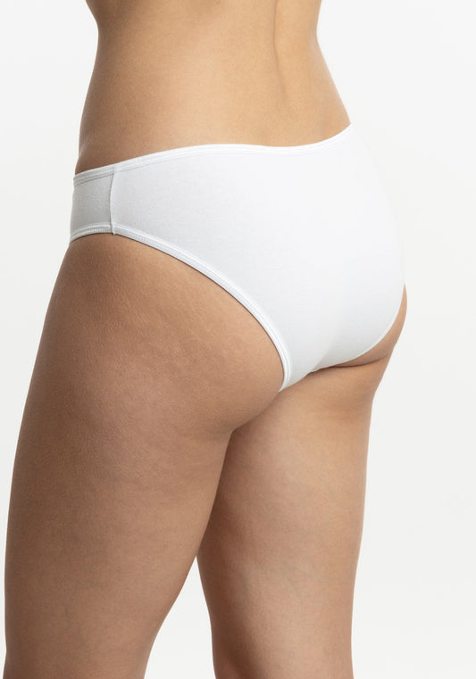 BIKINI DE ALGODÓN BLANCO DE MUJER