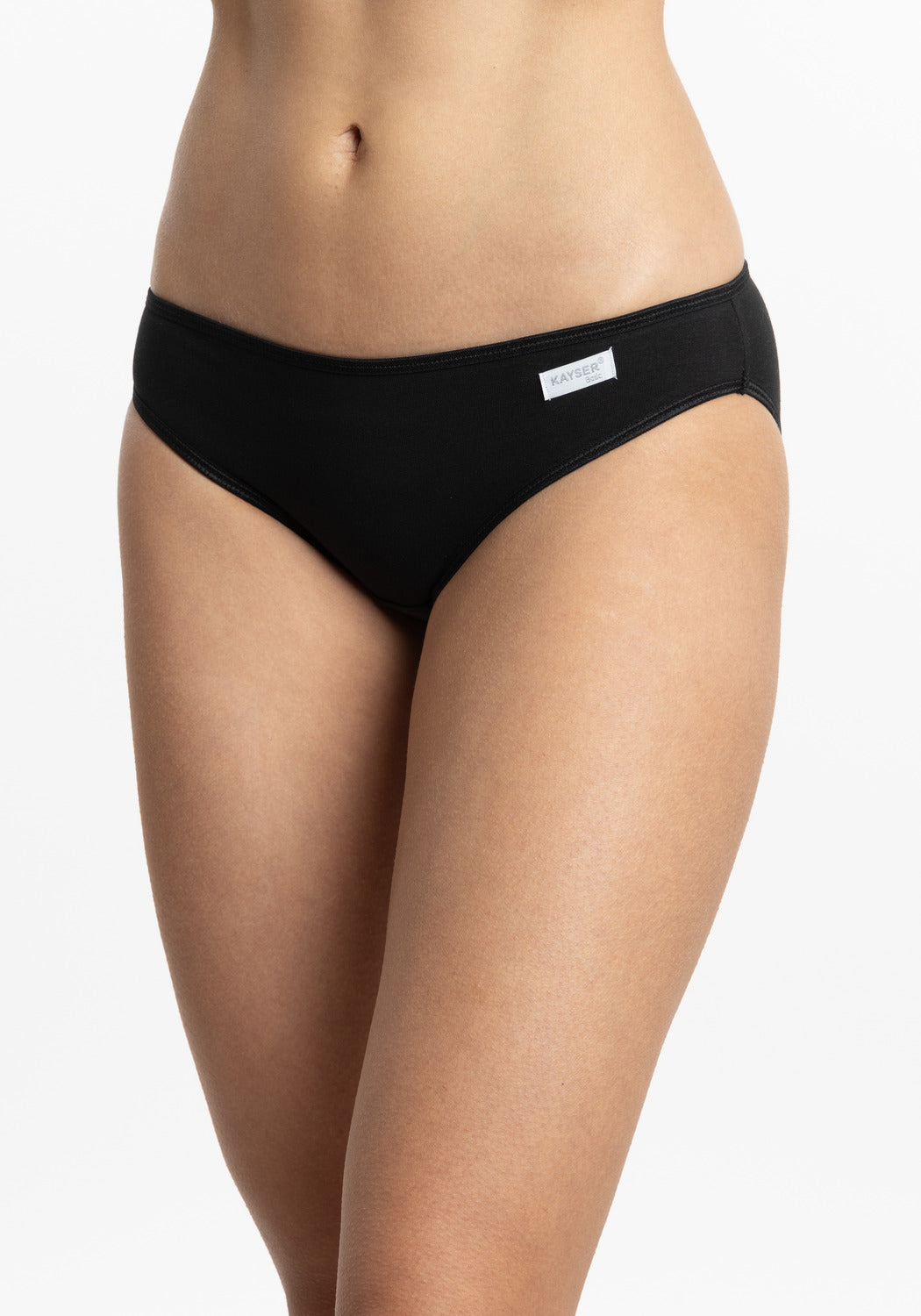 BIKINI KAYSER  DE ALGODÓN NEGRO DE MUJER