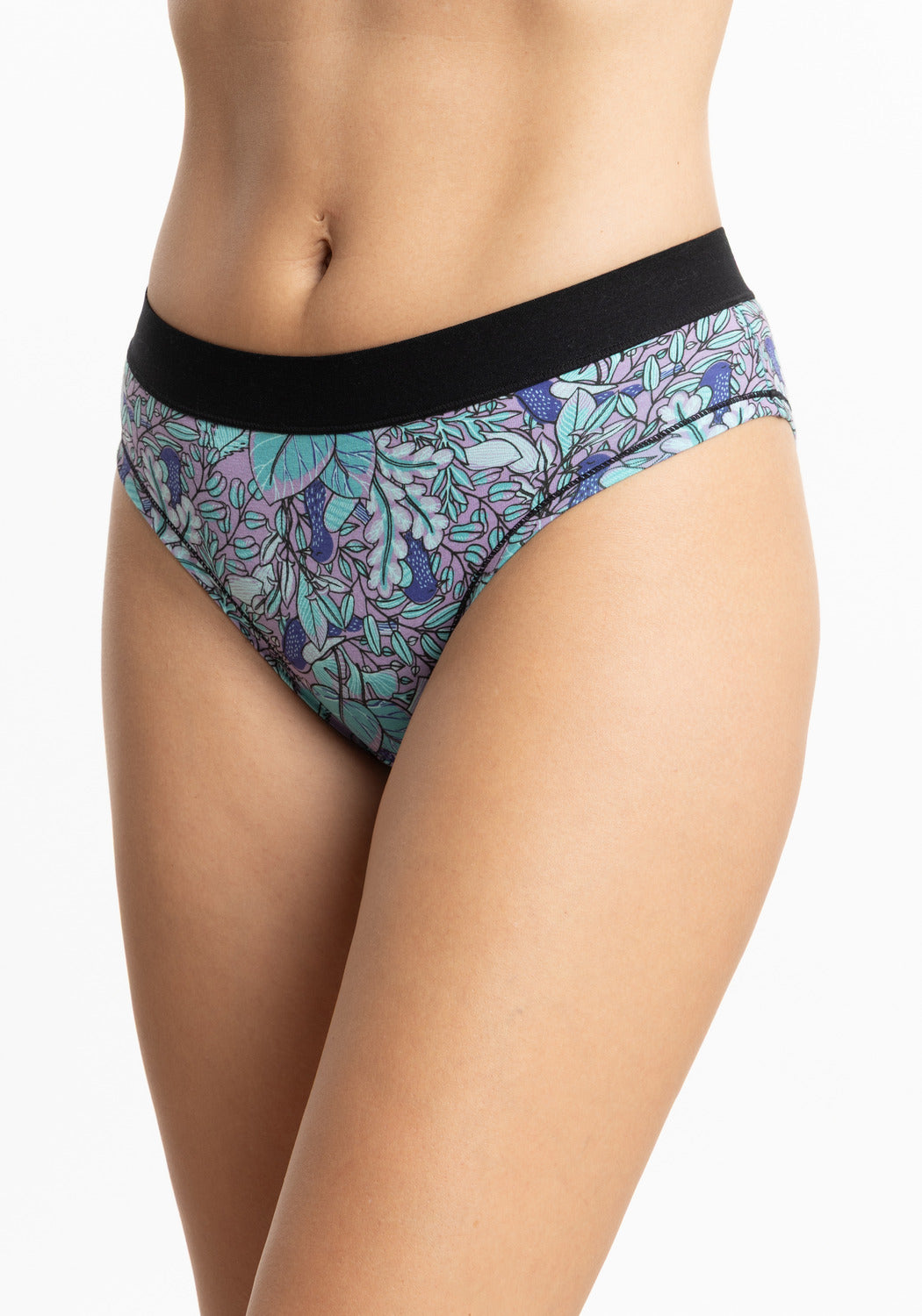 PANTALETA KAYSER DE ALGODÓN NEGRO DE MUJER