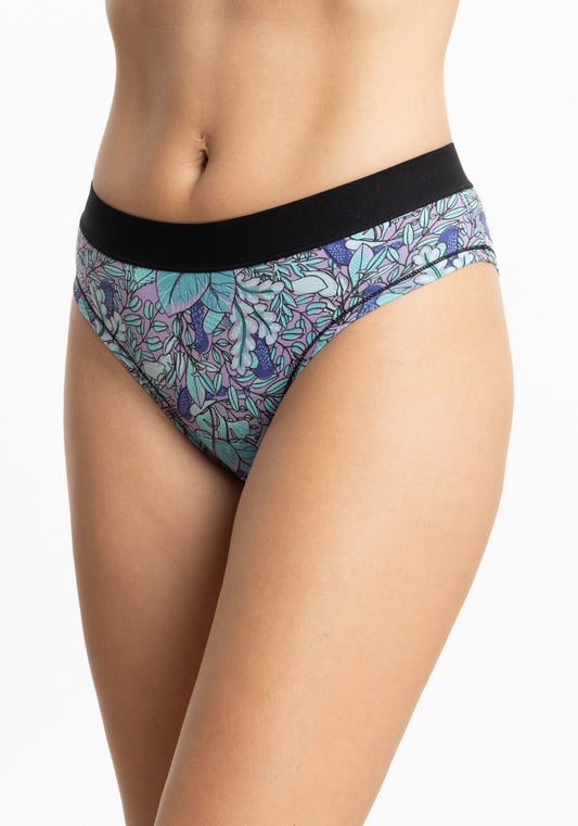 PANTALETA KAYSER DE ALGODÓN NEGRO DE MUJER