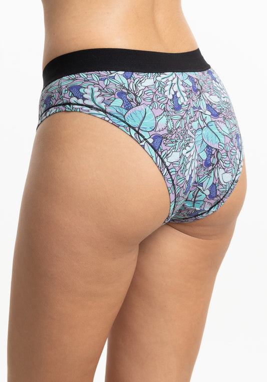 PANTALETA KAYSER DE ALGODÓN NEGRO DE MUJER