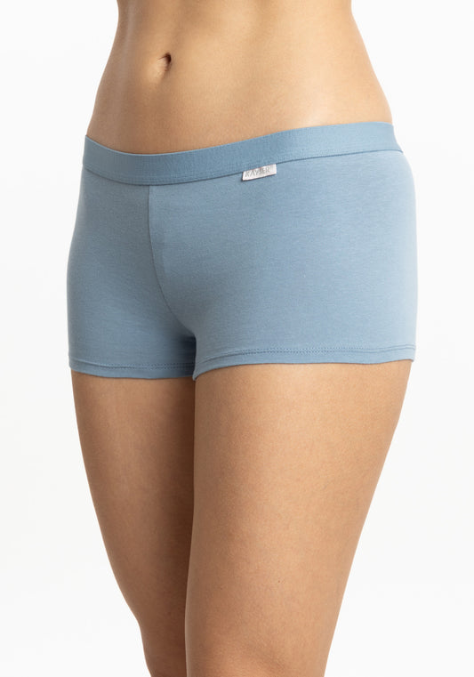 PANTALETA DE ALGODÓN AZUL MUJER