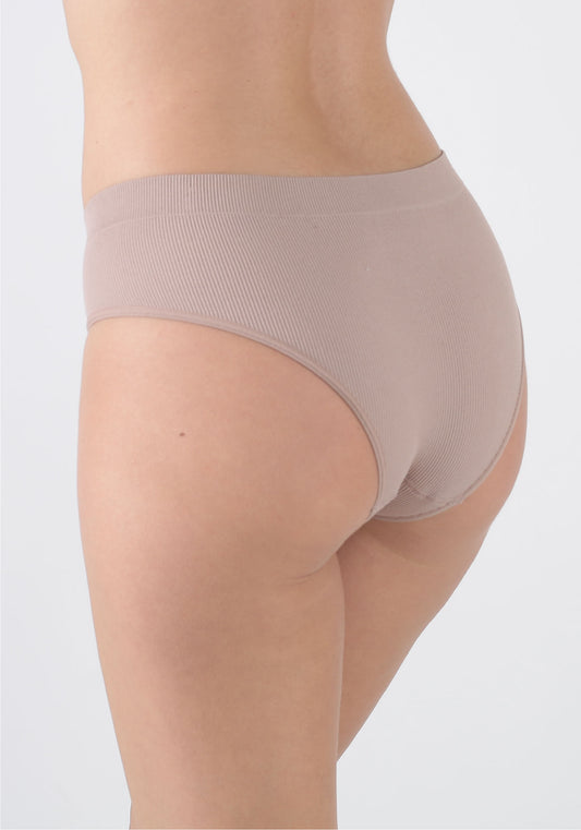 PANTALETA SIN COSTURA CAFÉ MUJER