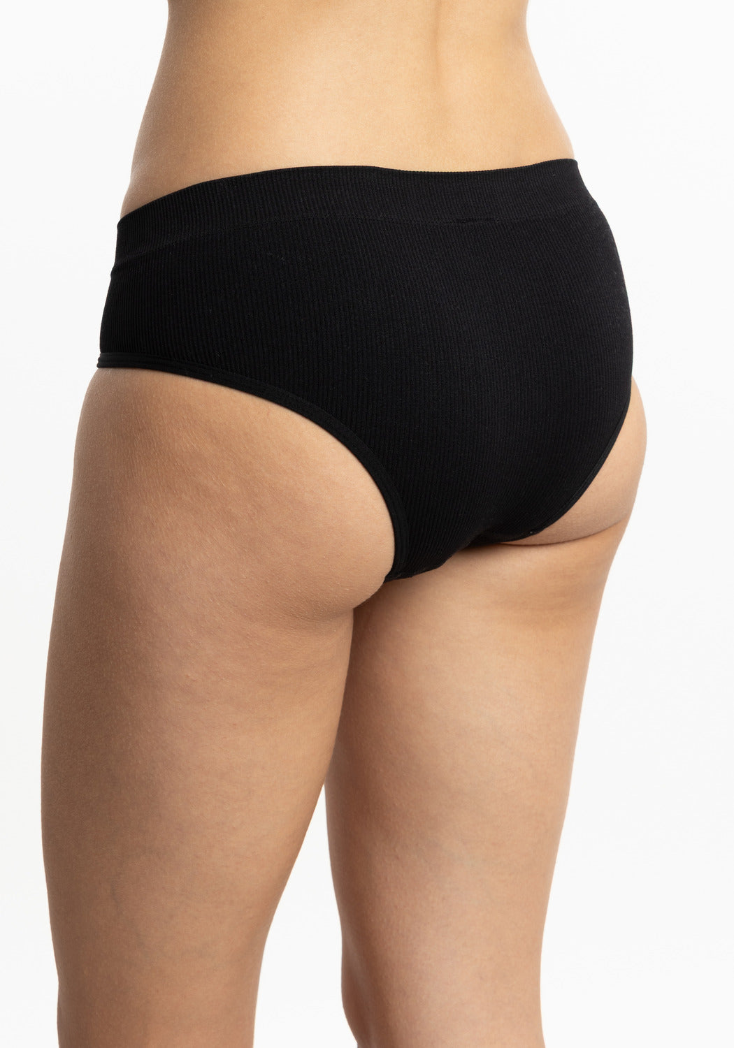 PANTALETA SIN COSTURA NEGRO DE MUJER