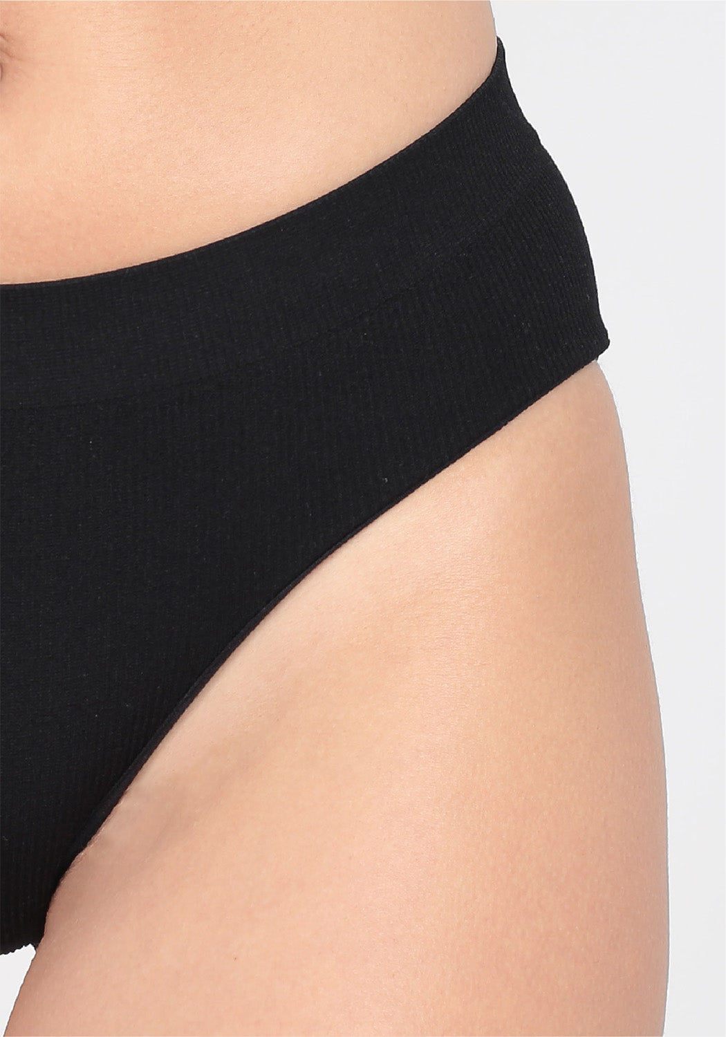PANTALETA SIN COSTURA NEGRO MUJER