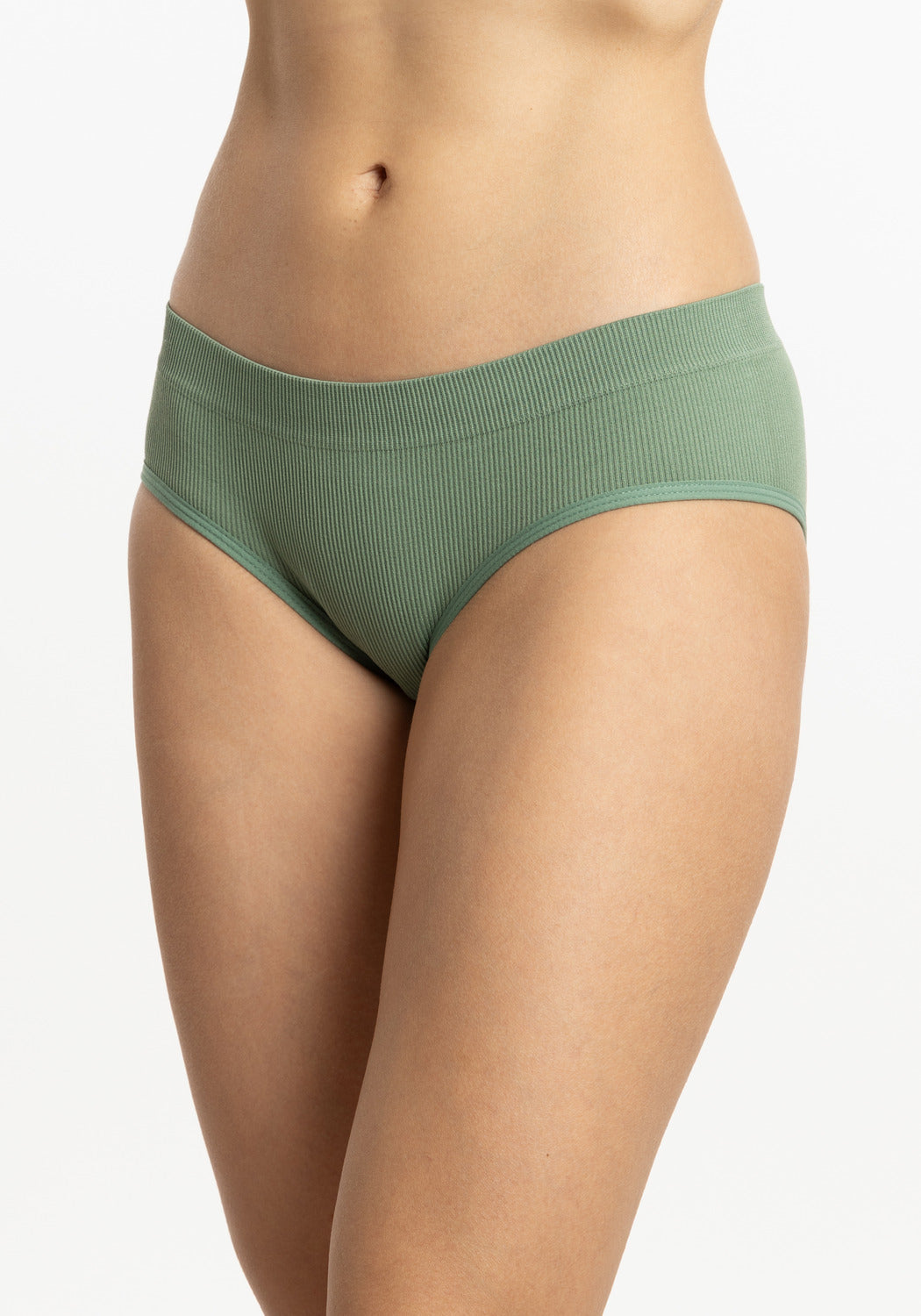 PANTALETA SIN COSTURA VERDE DE MUJER