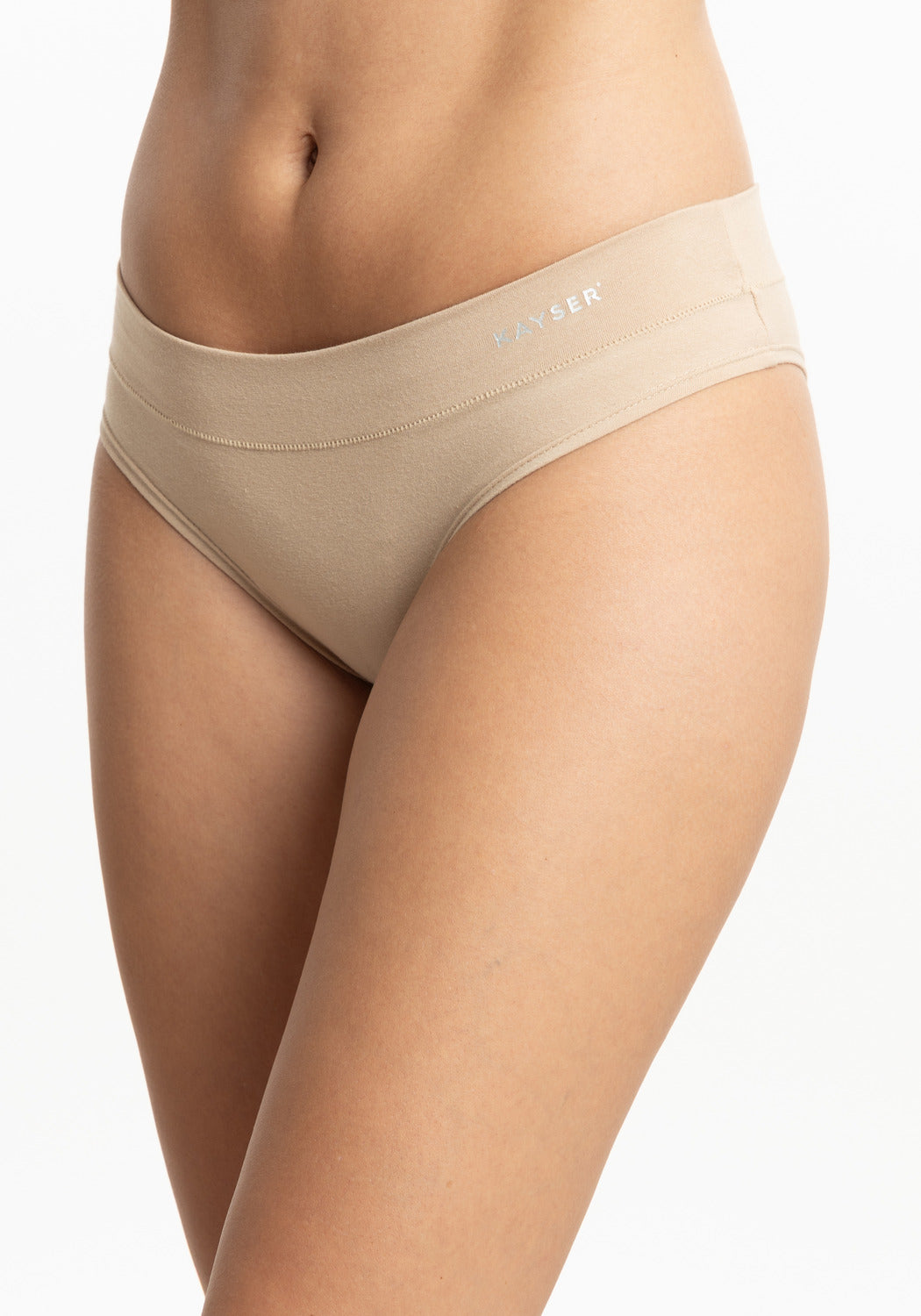 PANTY PANTALETA DE ALGODÓN BEIGE DE MUJER