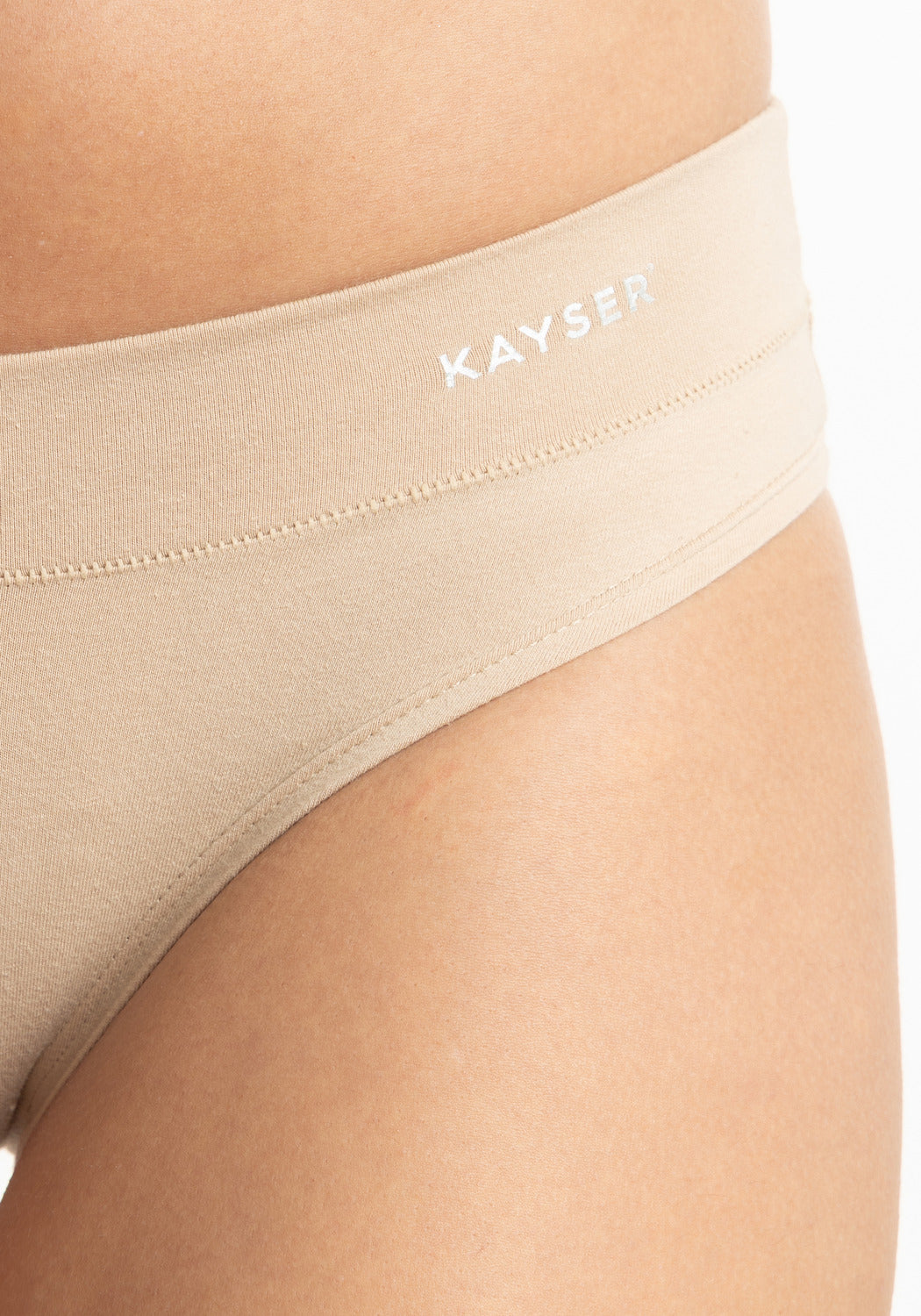 PANTY PANTALETA DE ALGODÓN BEIGE DE MUJER