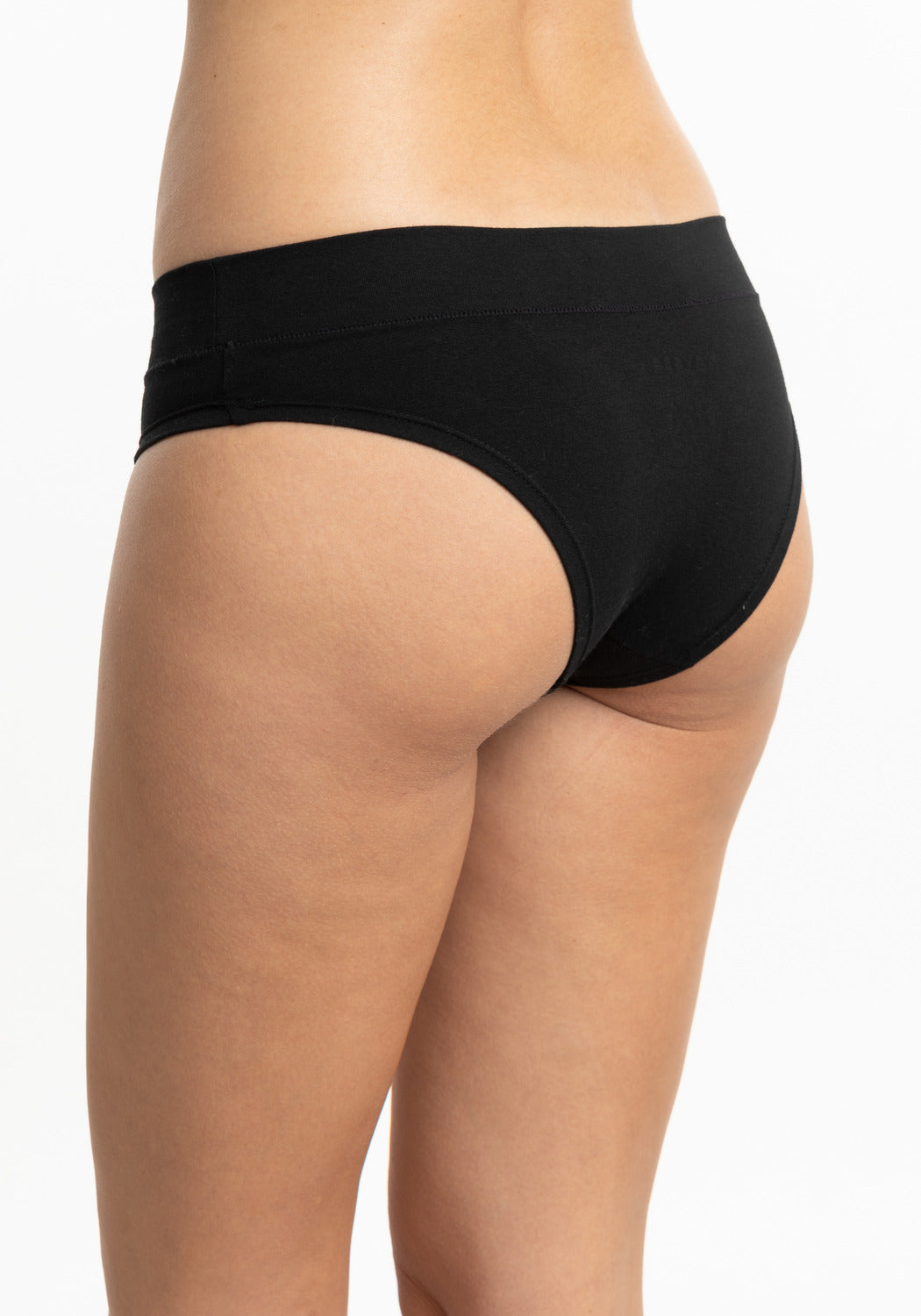 PANTALETA DE MUJER KAYSER DE ALGODÓN NEGRO