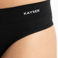 PANTALETA DE MUJER KAYSER DE ALGODÓN NEGRO