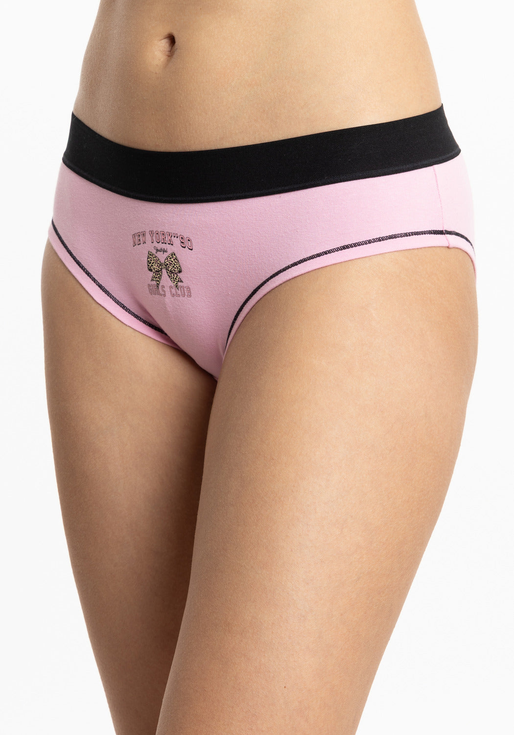 PANTALETA  KAYSER DE ALGODÓN ROSADO DE MUJER