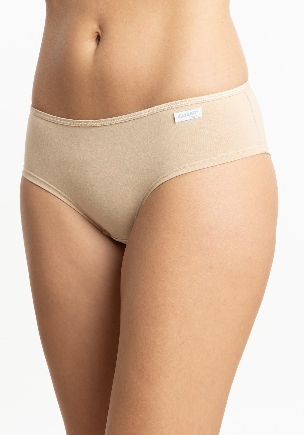 PANTALETA  ALGODÓN BEIGE DE MUJER