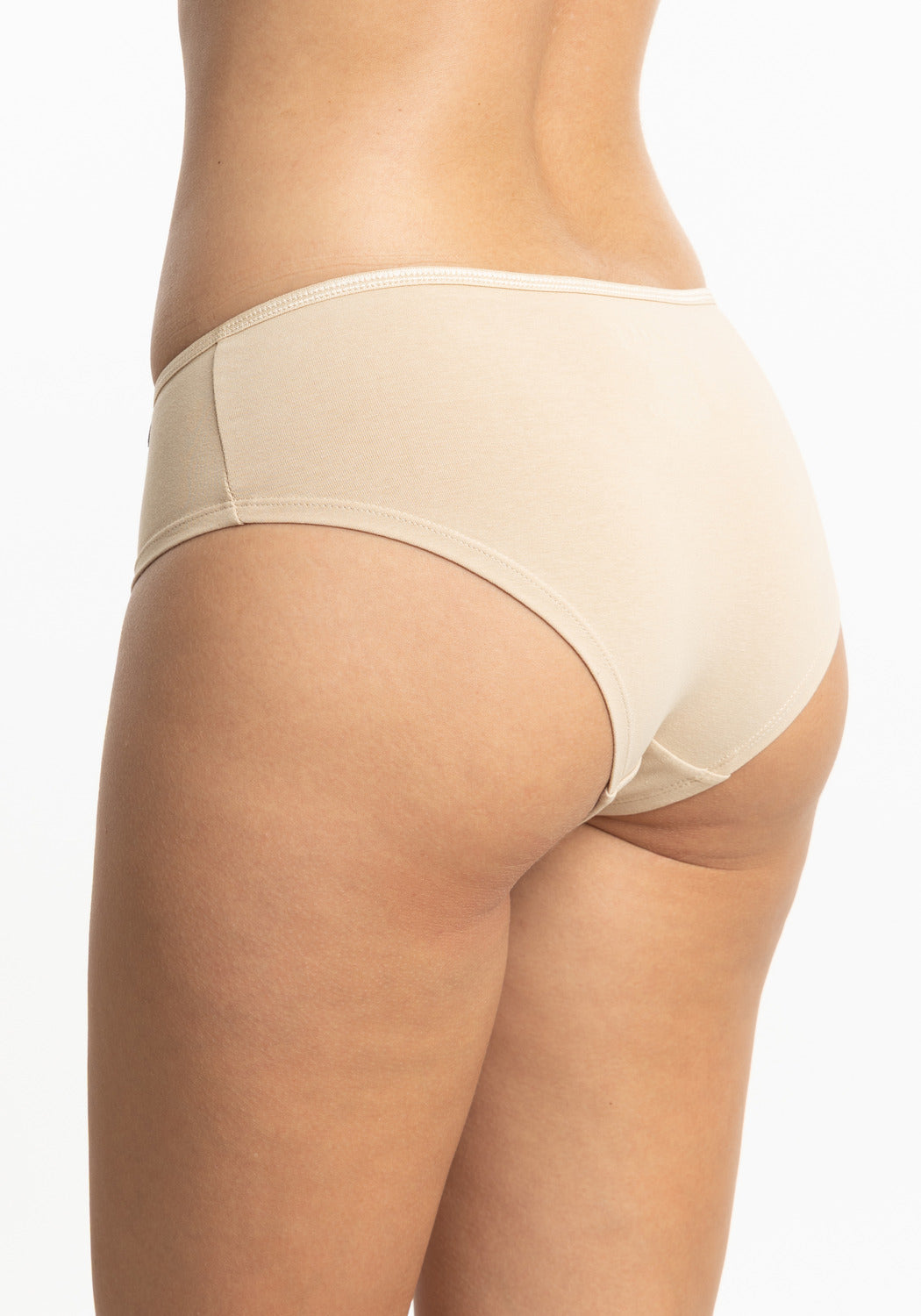 PANTALETA  ALGODÓN BEIGE DE MUJER