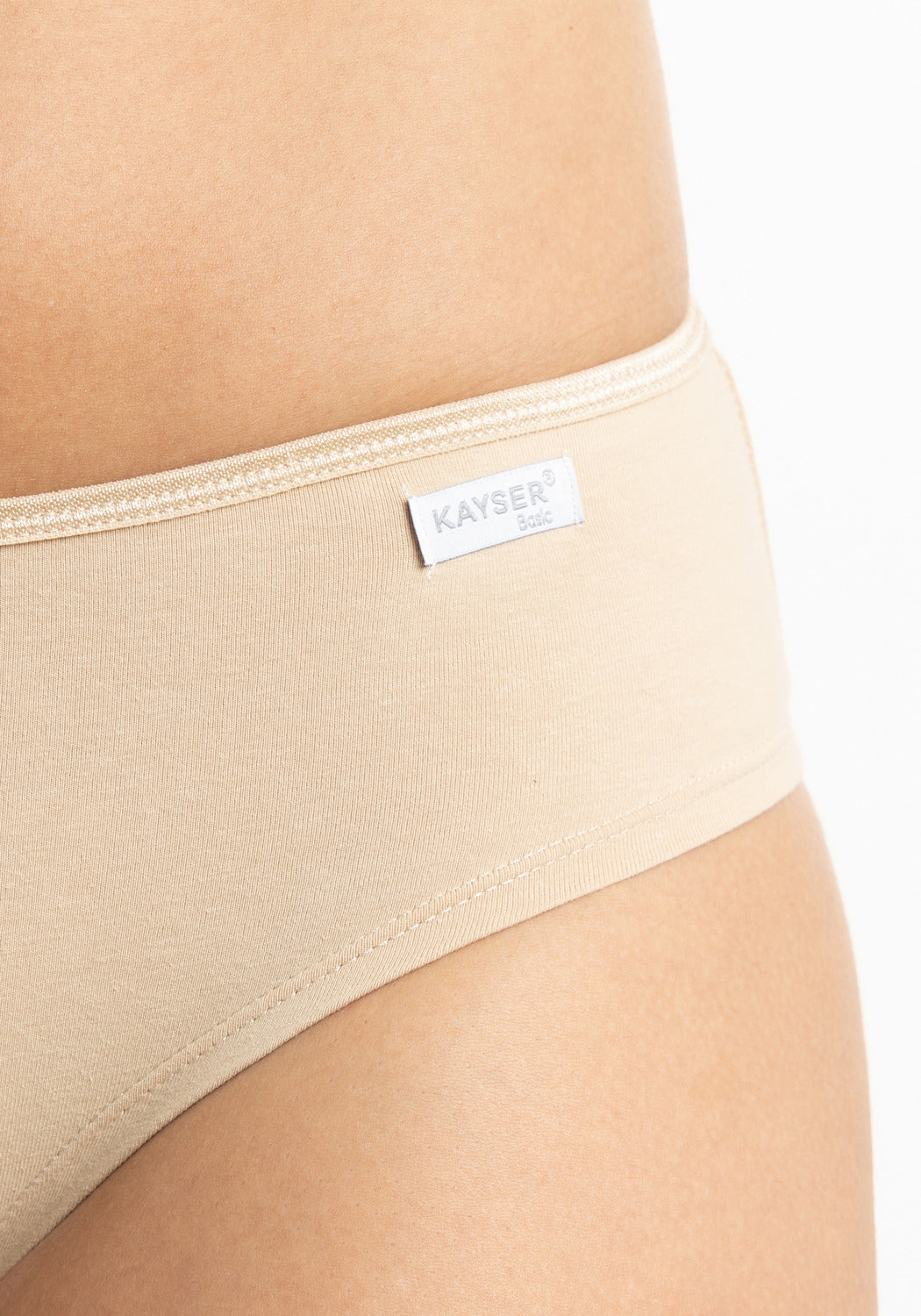 PANTALETA  ALGODÓN BEIGE DE MUJER