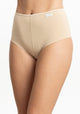 PANTALETA DE ALGODÓN BEIGE MUJER