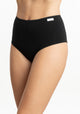 PANTALETA KAYSER DE ALGODÓN NEGRO MUJER