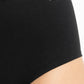 PANTALETA KAYSER DE ALGODÓN NEGRO MUJER