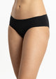 PANTALETA DE MICROFIBRA SIN DEMARCACIÓN NEGRO DE MUJER