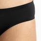 PANTALETA DE MICROFIBRA SIN DEMARCACIÓN NEGRO DE MUJER