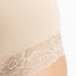 PANTALETA DE ALGODÓN BEIGE DE MUJER