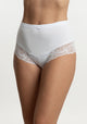 PANTALETA DE ALGODÓN BLANCO DE MUJER