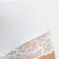 PANTALETA DE ALGODÓN BLANCO DE MUJER