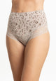 PANTALETA DE ALGODÓN CAFÉ DE MUJER