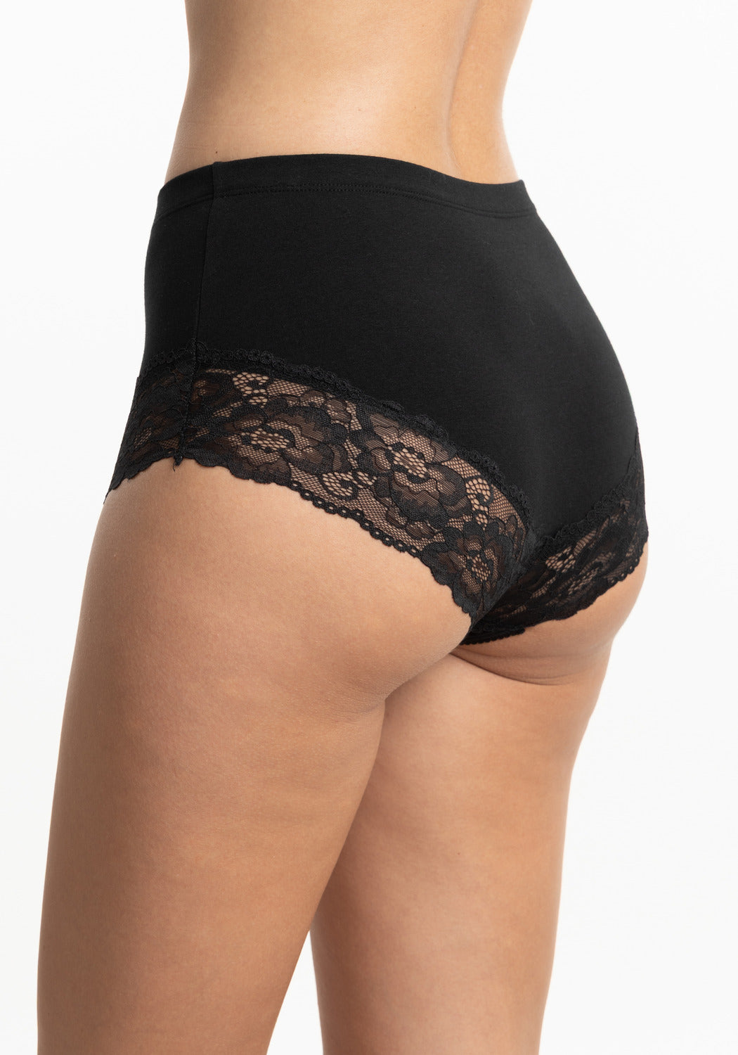 PANTALETA KAYSER ALGODÓN NEGRO MUJER