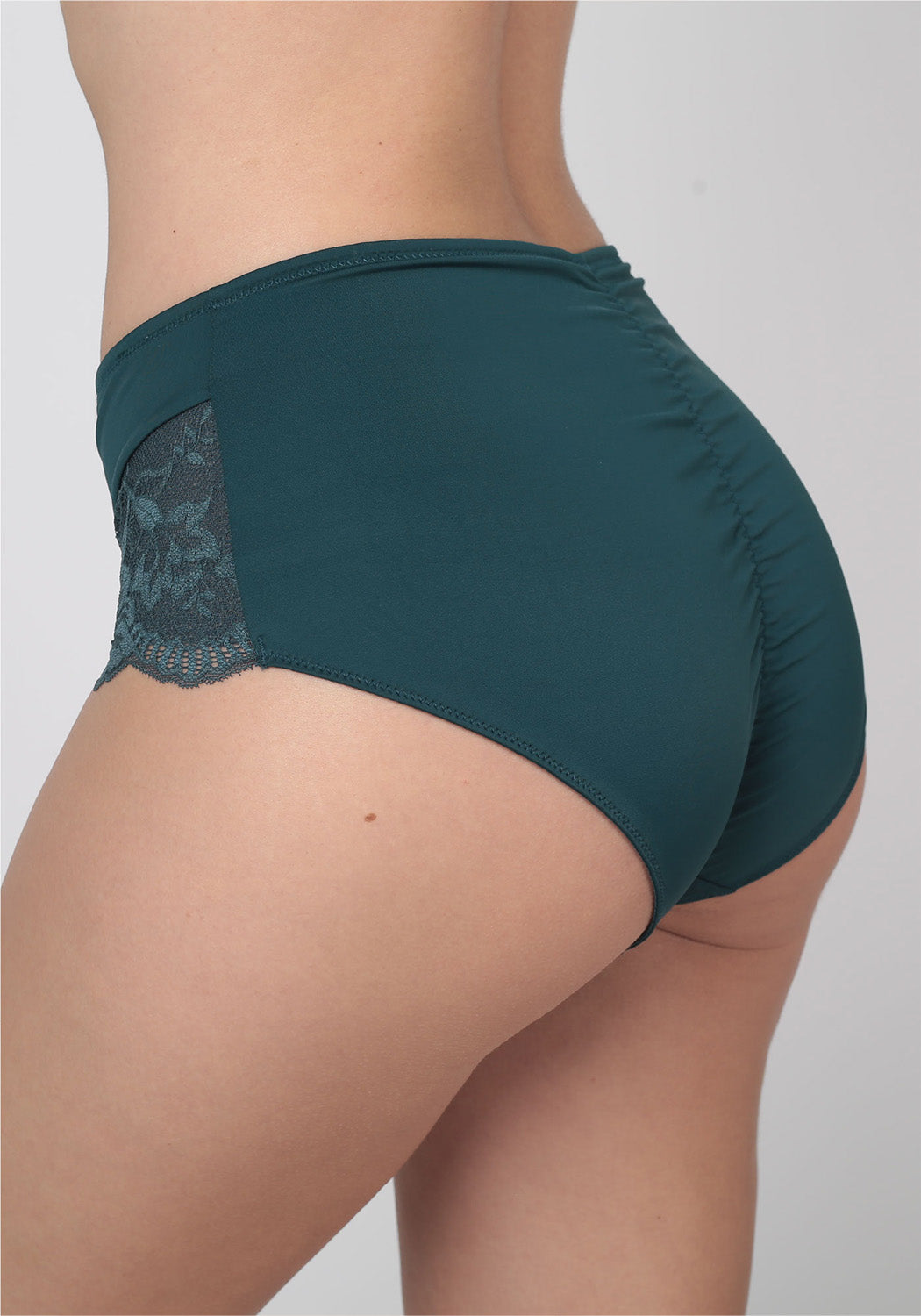 PANTALETA MICROFIBRA VERDE MUJER